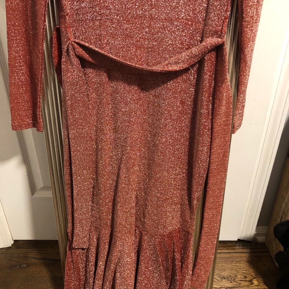 Cinnamon High-Low Dress - Picture 3 of 4